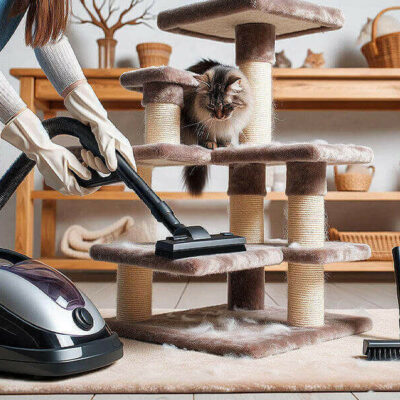 How To Clean A Cat Tree: 10 Easy Steps