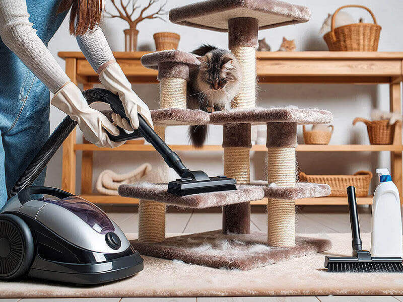 How To Clean A Cat Tree